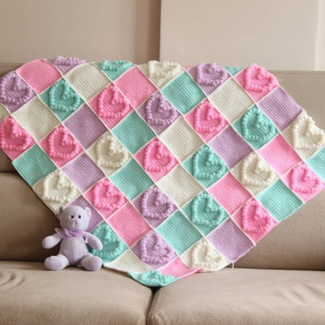 kalpli bebek battaniyesi örneği